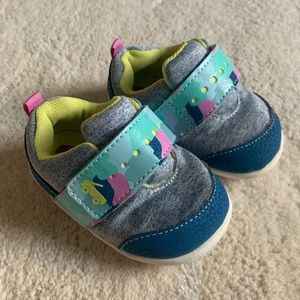 See Kai Run Ryder (First Walker) Blue Camo Baby/Toddler Shoe Size 5